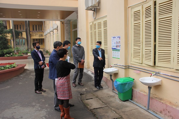 Trường ĐH Khoa học Tự nhiên đã và đang thực hiện tốt công tác phòng chống dịch bệnh Covid-19